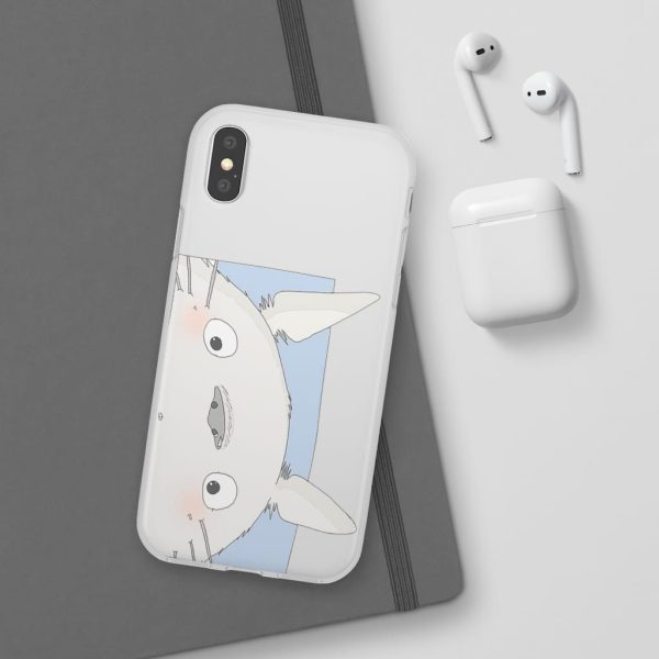 Totoro Catbus - Totoro Cute Face iPhone Cases-Accessories, My Neighbor Totoro, Phone Case, Totoro Catbus