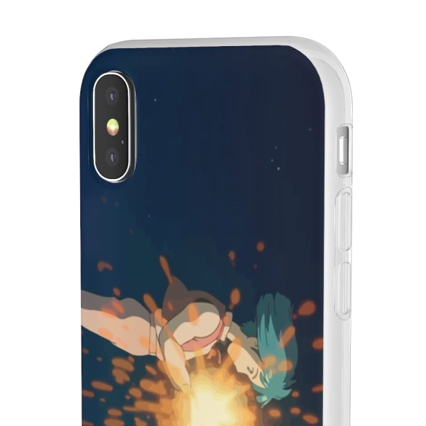 Howl's Moving Castle Howl - Howl’s Moving Castle – Howl meets Calcifer iPhone Cases-Accessories, Howl's Moving Castle, Howl's Moving Castle Howl, Phone Case