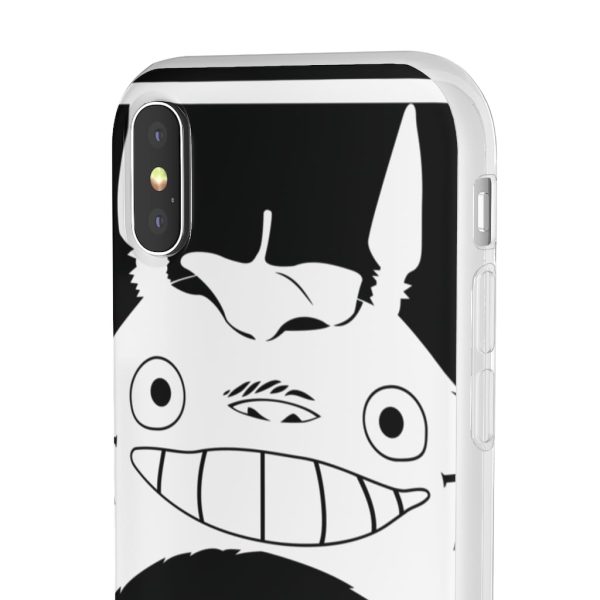 Totoro Japanese Restaurant - Smiling Totoro iPhone Cases-Accessories, My Neighbor Totoro, Phone Case, Totoro Japanese Restaurant