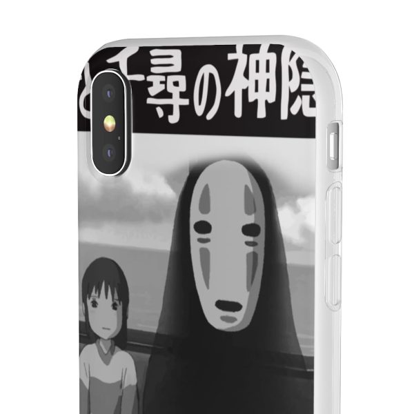 Like Spirited Away - Spirited Away – Chihiro and No Face on the Train iPhone Cases-Accessories, kaonashi, Like Spirited Away, no face, Phone Case, Spirited Away