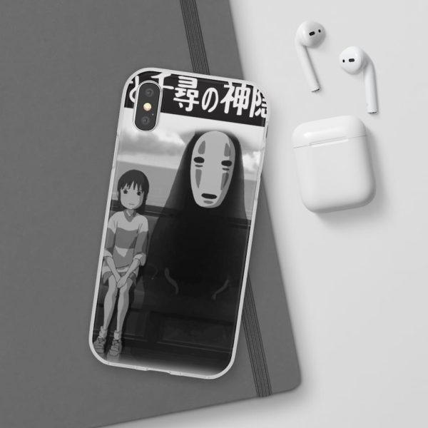 Like Spirited Away - Spirited Away – Chihiro and No Face on the Train iPhone Cases-Accessories, kaonashi, Like Spirited Away, no face, Phone Case, Spirited Away