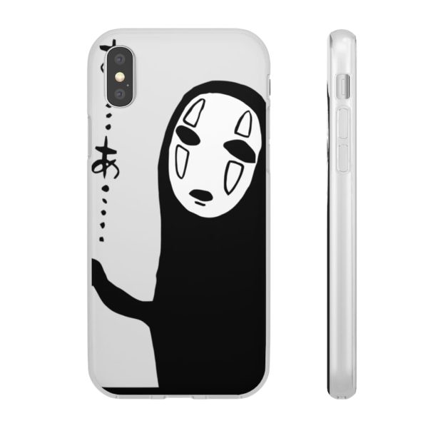 Spirited Away Frog - Spirited Away No Face Kaonashi Whispering iPhone Cases-Accessories, kaonashi, no face, Phone Case, Spirited Away, Spirited Away Frog