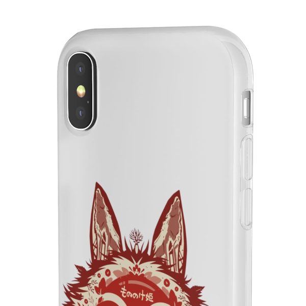 Princess Mononoke Spirits - Princess Mononoke Mask iPhone Cases-Accessories, Phone Case, princess mononoke, Princess Mononoke Spirits