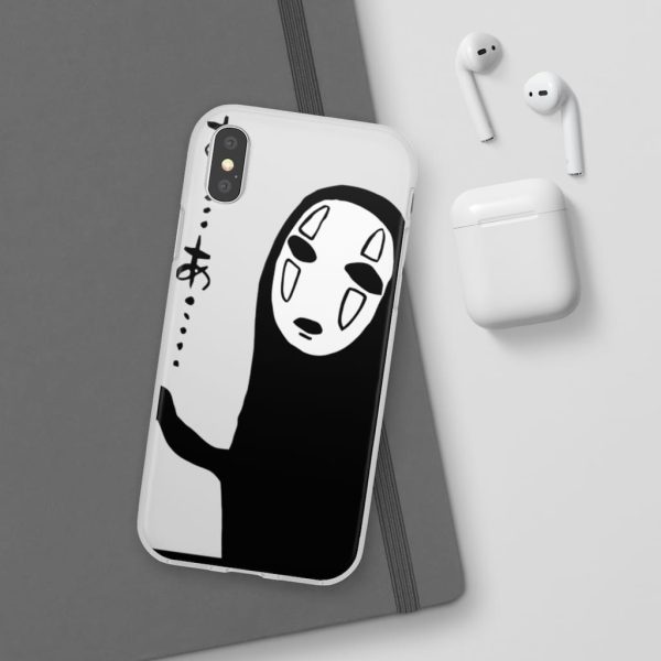 Spirited Away Frog - Spirited Away No Face Kaonashi Whispering iPhone Cases-Accessories, kaonashi, no face, Phone Case, Spirited Away, Spirited Away Frog