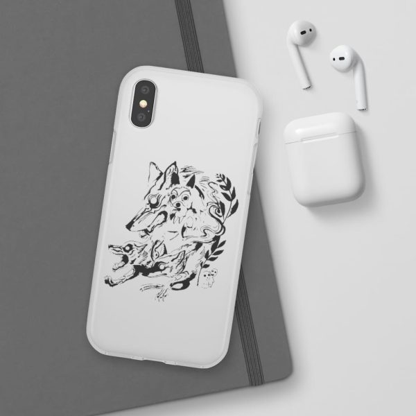 Watch Princess Mononoke - Princess Mononoke and The Wolf Creative Art iPhone Cases-Accessories, Phone Case, princess mononoke, Watch Princess Mononoke