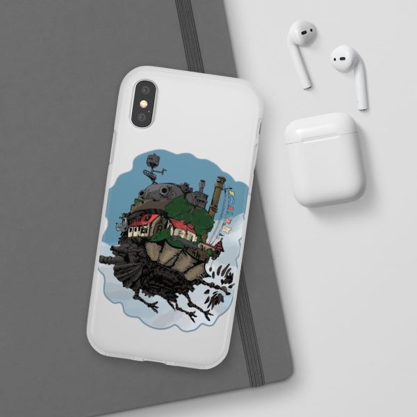 Howl's Moving Castle Series - Howl’s Moving Castle Classic Color iPhone Cases-Accessories, Howl's Moving Castle, Howl's Moving Castle Series, Phone Case