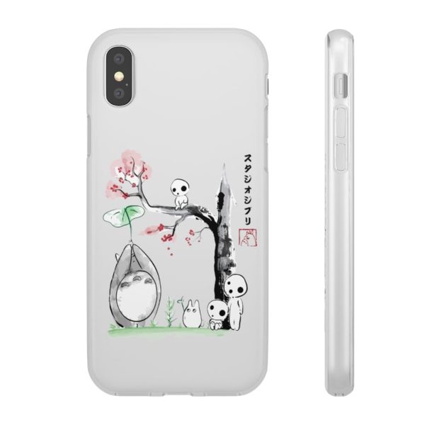 Stuffed Totoro - Totoro and the Tree Spirits iPhone Cases-Accessories, My Neighbor Totoro, Phone Case, Stuffed Totoro