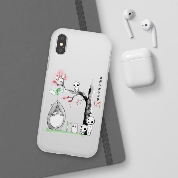 Stuffed Totoro - Totoro and the Tree Spirits iPhone Cases-Accessories, My Neighbor Totoro, Phone Case, Stuffed Totoro