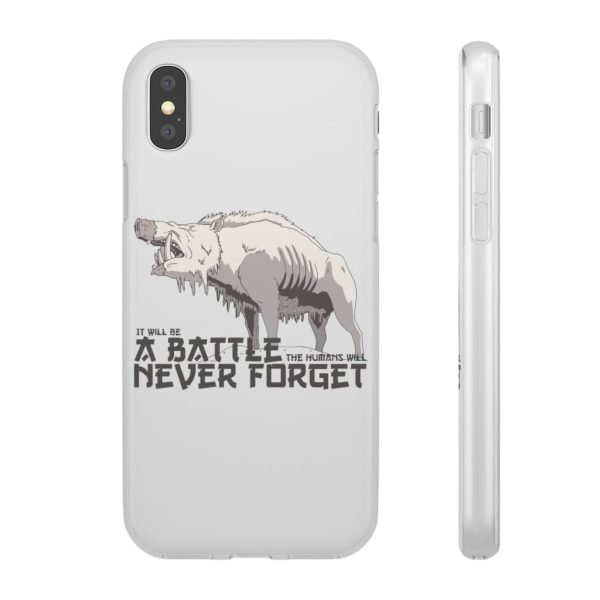 Princess Mononoke In Theaters - Princess Mononoke – A Battle Never Forget iPhone Cases-Accessories, Phone Case, princess mononoke, Princess Mononoke In Theaters