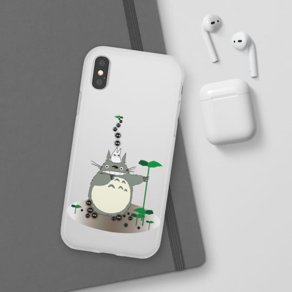 My Totoro - Totoro and the Sootballs iPhone Cases-Accessories, My Neighbor Totoro, My Totoro, Phone Case