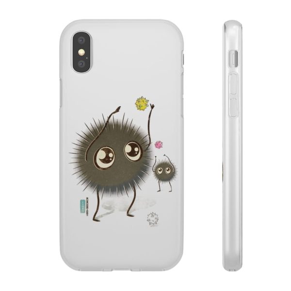 Spirited Away Review - Spirited Away – Soot Spirit Chibi iPhone Cases-Accessories, Phone Case, Spirited Away, Spirited Away Review