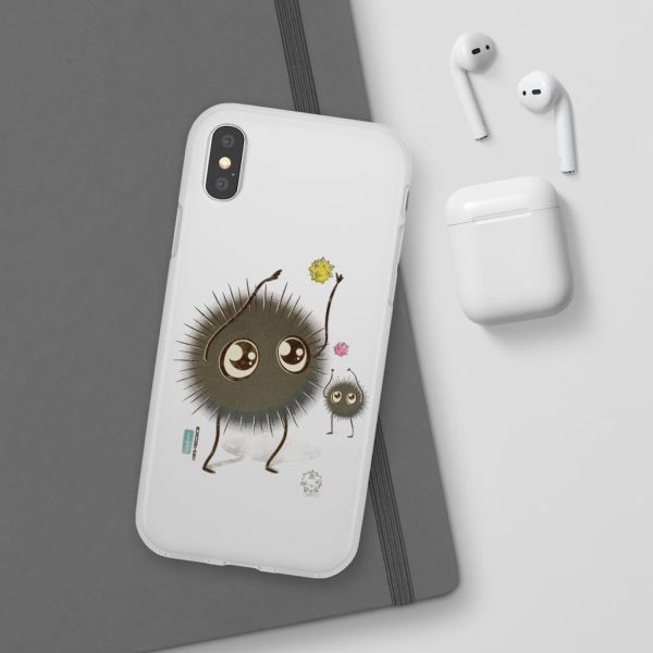 Spirited Away Review - Spirited Away – Soot Spirit Chibi iPhone Cases-Accessories, Phone Case, Spirited Away, Spirited Away Review