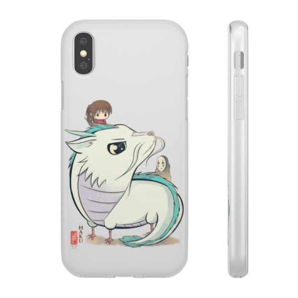 Haku Spirited Away - Spirited Aways Chibi iPhone Cases-Accessories, Haku Spirited Away, Kamaji Spirited Away, Phone Case, Spirited Away, Spirited Away English Cast