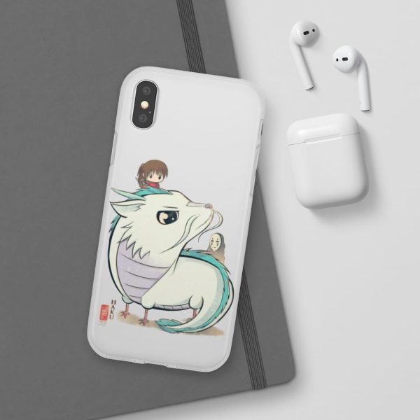 Haku Spirited Away - Spirited Aways Chibi iPhone Cases-Accessories, Haku Spirited Away, Kamaji Spirited Away, Phone Case, Spirited Away, Spirited Away English Cast