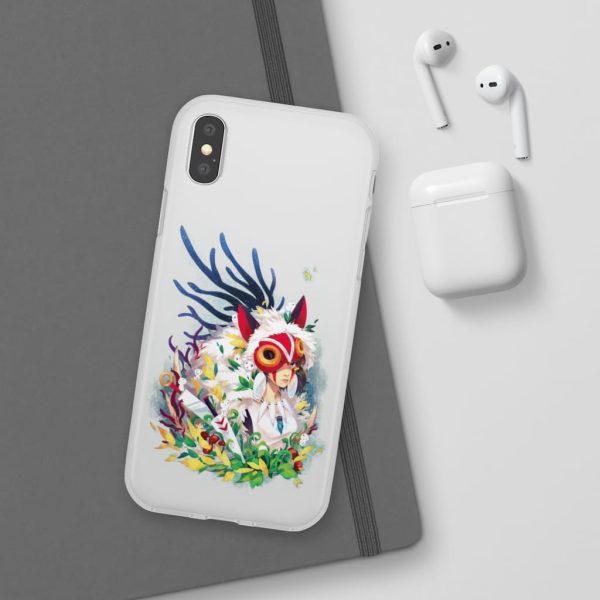 Leper Scene Princess Mononoke - Princess Mononoke Colorful Portrait iPhone Cases-Accessories, Leper Scene Princess Mononoke, Phone Case, princess mononoke