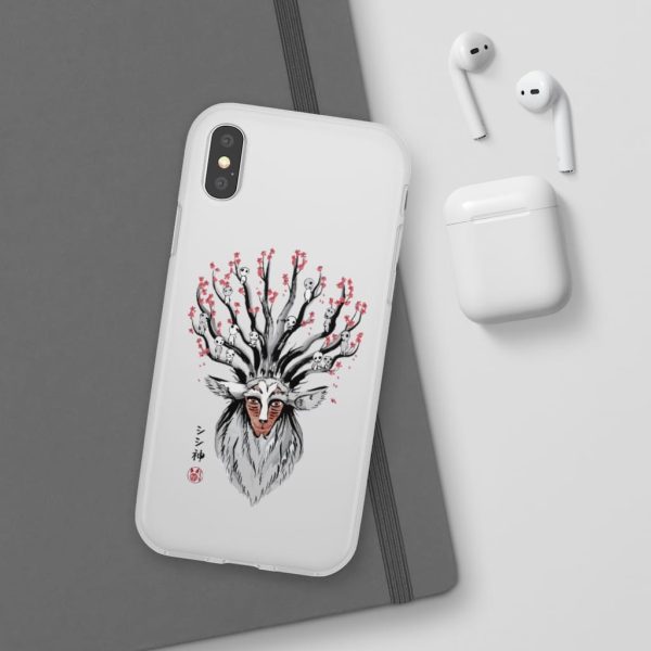 Princess Mononoke Wolf - Princess Mononoke – Shishigami and Sakura iPhone Cases-Accessories, Phone Case, princess mononoke, Princess Mononoke Wolf