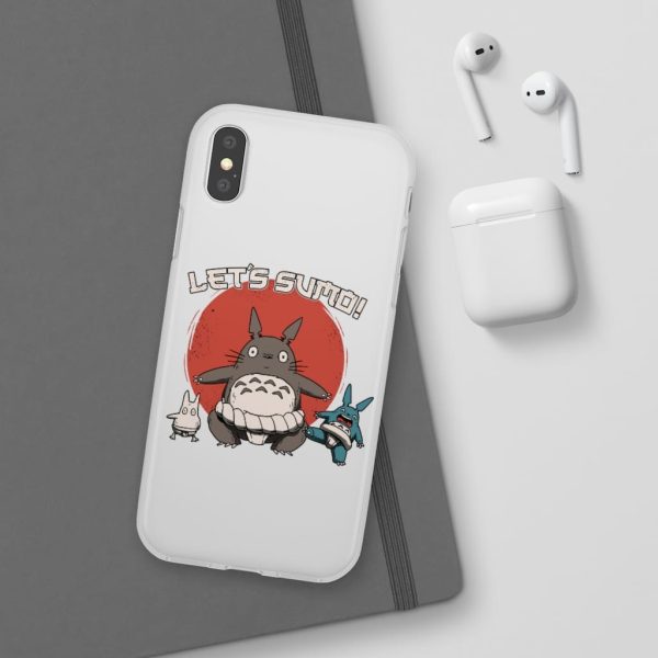 What Animal Is Totoro - Totoro Let’s Sumo iPhone Cases-Accessories, My Neighbor Totoro, Phone Case, What Animal Is Totoro