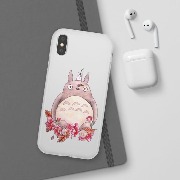 Totoro Drawing - Totoro – flower fishing iPhone Cases-Accessories, My Neighbor Totoro, Phone Case, Totoro Drawing