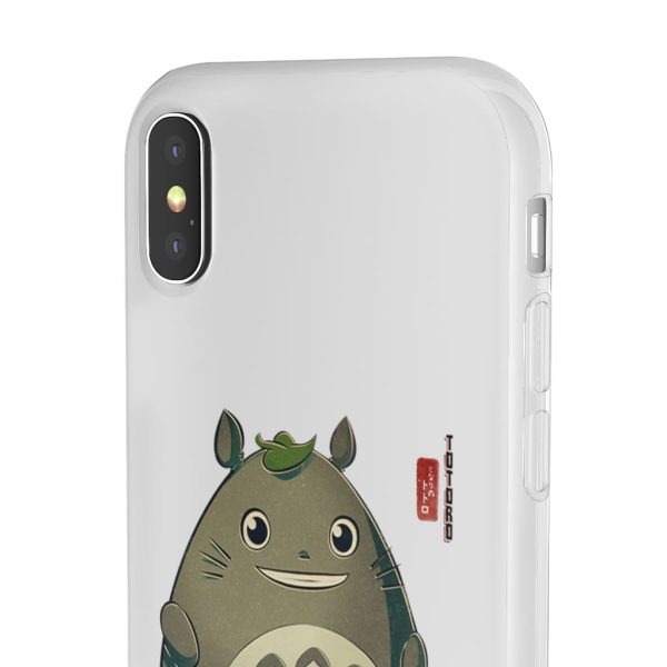 Totoro Wallpaper - Totoro Cute Chibi iPhone Cases-Accessories, My Neighbor Totoro, Phone Case, Totoro Wallpaper