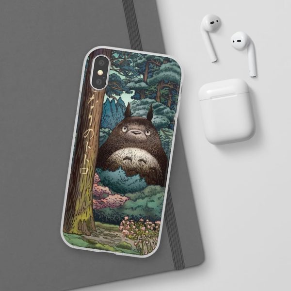 Blue Totoro - My Neighbor Totoro Forest Spirit iPhone Cases-Accessories, Blue Totoro, My Neighbor Totoro, Phone Case