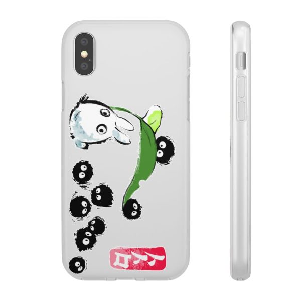 My Neighbor Totoro Satsuki - Mini Totoro and the Soot Balls iPhone Cases-Accessories, My Neighbor Totoro, My Neighbor Totoro Satsuki, Phone Case