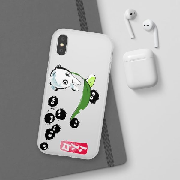 My Neighbor Totoro Satsuki - Mini Totoro and the Soot Balls iPhone Cases-Accessories, My Neighbor Totoro, My Neighbor Totoro Satsuki, Phone Case