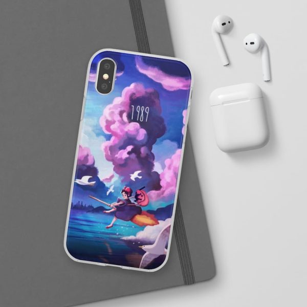 Movie Kiki's Delivery Service - Kiki’s Delivery service 1989 Illustration iPhone Cases-Accessories, Kiki's Delivery Service, Movie Kiki's Delivery Service, Phone Case