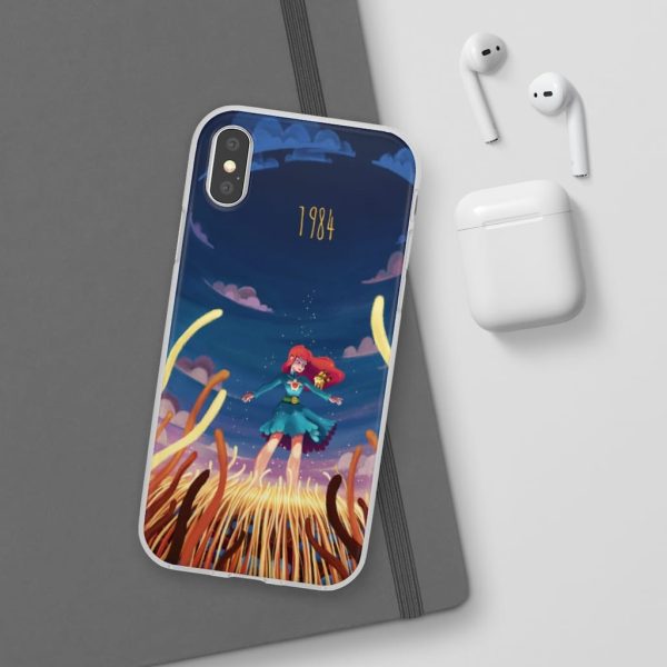 Nausicaa 1984 Illustration iPhone Cases-Accessories, Phone Case