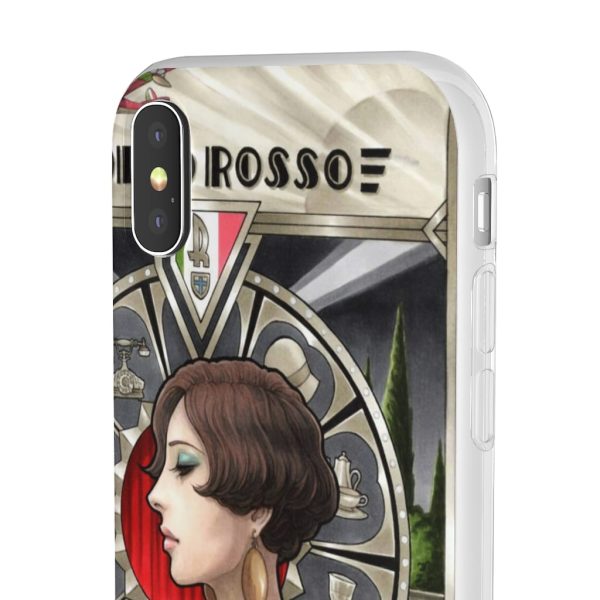 Porco Rosso Fiona Portrait Art iPhone Cases-Accessories, Phone Case, porco rosso