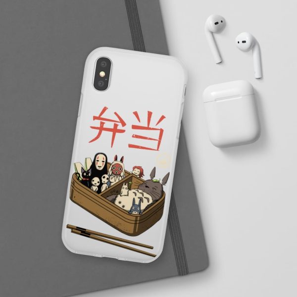 Totoro Sun Shade Cat Bus - Ghibli Bento iPhone Cases-Accessories, My Neighbor Totoro, Phone Case, Spirited Away, Totoro Sun Shade Cat Bus