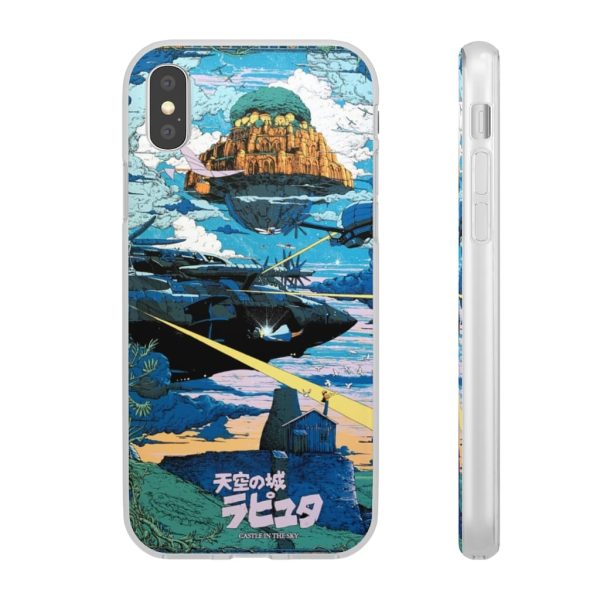 Laputa Castle In The Sky - Laputa: Castle In The Sky – War iPhone Cases-Accessories, Laputa: Castle in the Sky, Phone Case