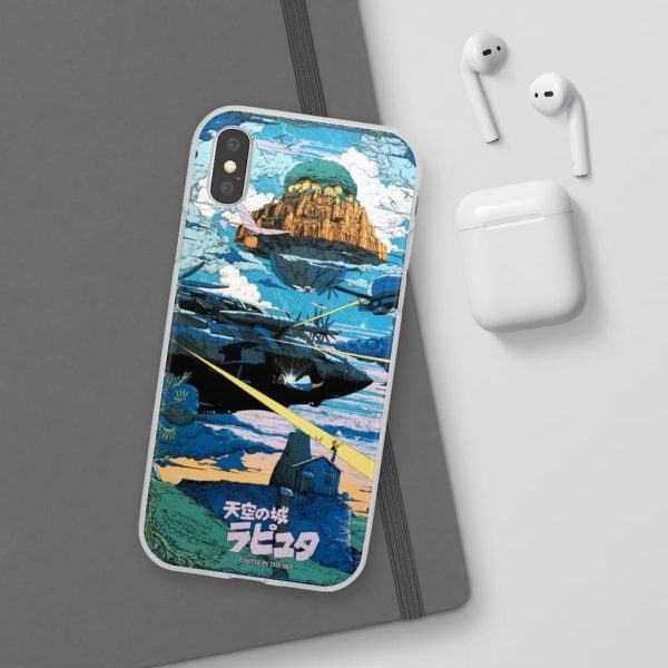 Laputa Castle In The Sky - Laputa: Castle In The Sky – War iPhone Cases-Accessories, Laputa: Castle in the Sky, Phone Case