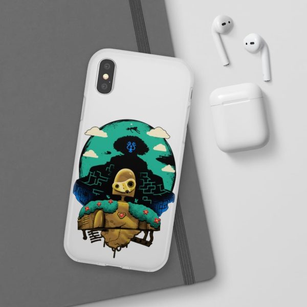 Laputa Castle In The Sky Book - Laputa: Castle in The Sky and Warrior Robot iPhone Cases-Accessories, Laputa Castle In The Sky Book, Laputa: Castle in the Sky, Phone Case