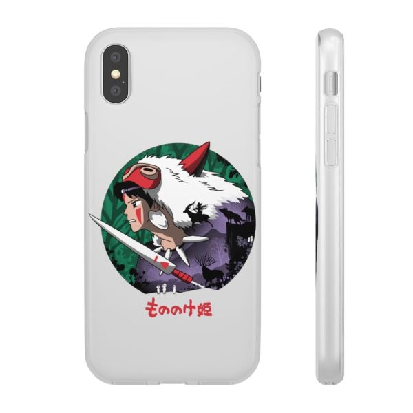 Where To Watch Princess Mononoke - Princess Mononoke’s Journey iPhone Cases-Accessories, Phone Case, princess mononoke, Where To Watch Princess Mononoke