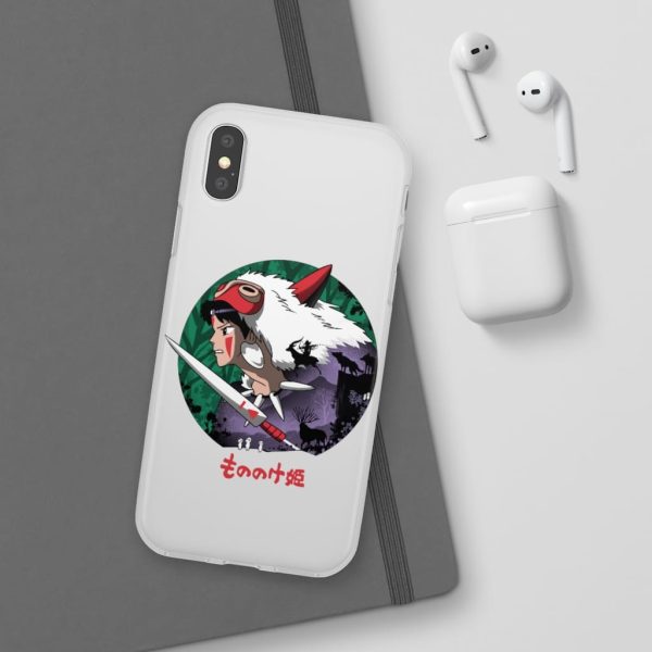 Where To Watch Princess Mononoke - Princess Mononoke’s Journey iPhone Cases-Accessories, Phone Case, princess mononoke, Where To Watch Princess Mononoke