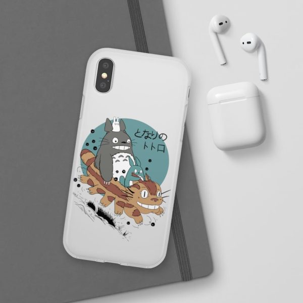 My Totoro - Totoro Riding Catbus iPhone Cases-Accessories, My Neighbor Totoro, My Totoro, Phone Case