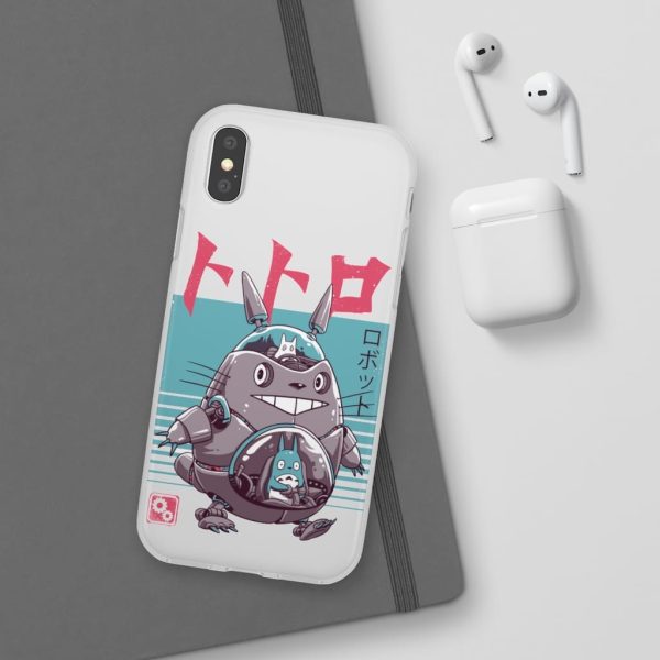 My Friend Totoro - Totoro Bot iPhone Cases-Accessories, My Friend Totoro, My Neighbor Totoro, Phone Case