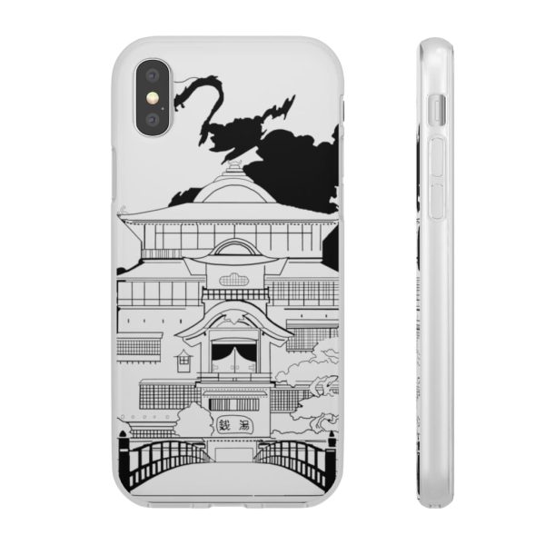 Spirited Away English Actors - Spirited Away Bathhouse illustrated Graphic iPhone Cases-Accessories, Phone Case, Spirited Away, Spirited Away English Actors