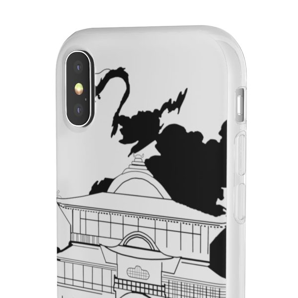 Spirited Away English Actors - Spirited Away Bathhouse illustrated Graphic iPhone Cases-Accessories, Phone Case, Spirited Away, Spirited Away English Actors