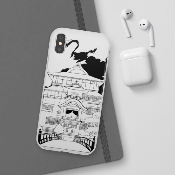 Spirited Away English Actors - Spirited Away Bathhouse illustrated Graphic iPhone Cases-Accessories, Phone Case, Spirited Away, Spirited Away English Actors