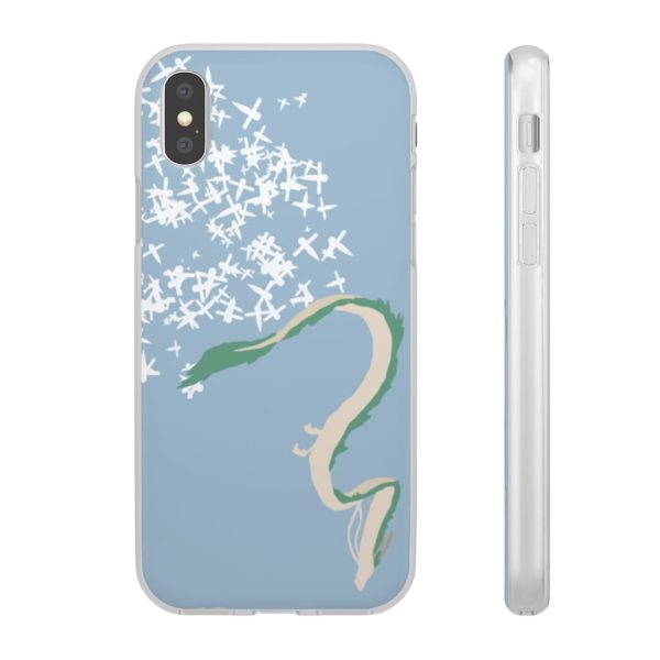 Lin Spirited Away - Spirited Away –  Flying Haku Dragon iPhone Cases-Accessories, Lin Spirited Away, Phone Case, Spirited Away