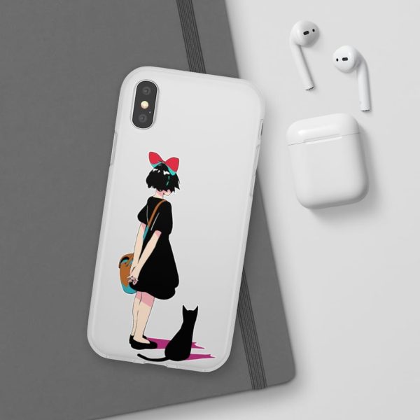 Kiki's Delivery Service Cosplay - Kiki and Jiji Color Art iPhone Cases-Accessories, Kiki's Delivery Service, Kiki's Delivery Service Cosplay, Phone Case