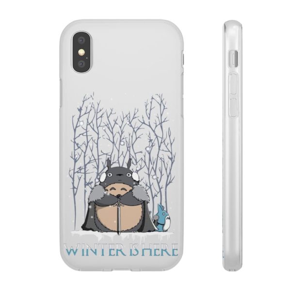 Totoro Poster - Totoro Game of Throne Winter is Here iPhone Cases-Accessories, My Neighbor Totoro, Phone Case, Totoro Poster