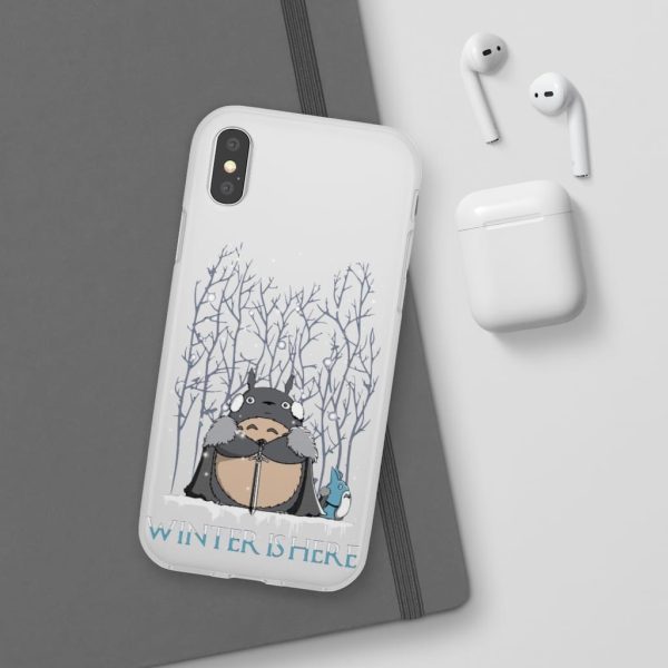 Totoro Poster - Totoro Game of Throne Winter is Here iPhone Cases-Accessories, My Neighbor Totoro, Phone Case, Totoro Poster