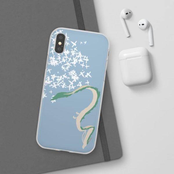 Lin Spirited Away - Spirited Away –  Flying Haku Dragon iPhone Cases-Accessories, Lin Spirited Away, Phone Case, Spirited Away