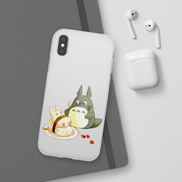 My Neighbor Totoro Characters - Totoro Sushi iPhone Cases-Accessories, My Neighbor Totoro, My Neighbor Totoro Characters, Phone Case