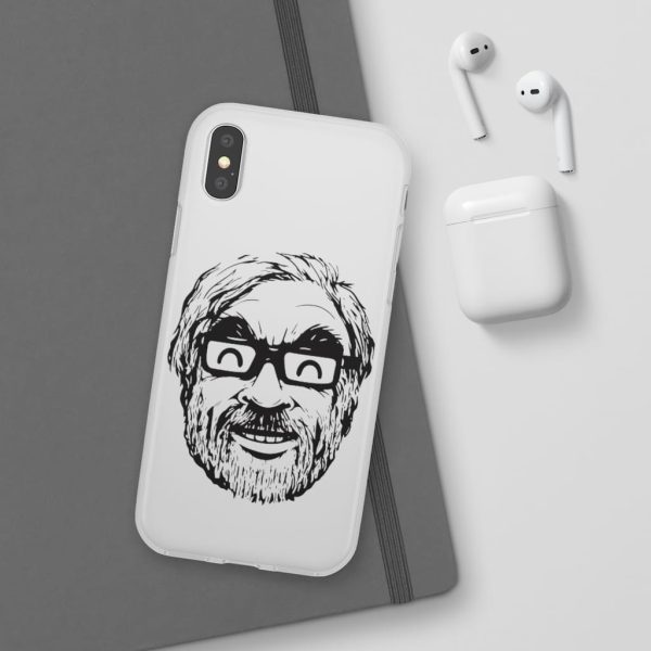 Ghibli Studio – Hayao Miyazaki Portrait iPhone Cases-Accessories, Phone Case