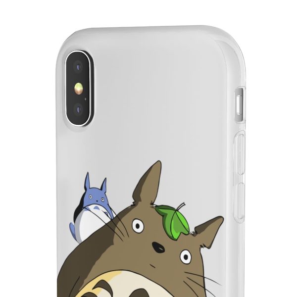 Totoro Plushie - The Curious Totoro iPhone Cases-Accessories, My Neighbor Totoro, Phone Case, Totoro Plushie