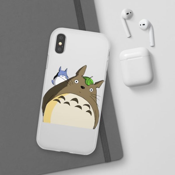 Totoro Plushie - The Curious Totoro iPhone Cases-Accessories, My Neighbor Totoro, Phone Case, Totoro Plushie