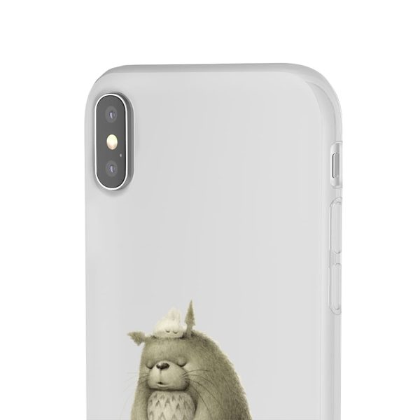 Tom Totoro Concrete Atlantic City - The Fluffy Totoro iPhone Cases-Accessories, My Neighbor Totoro, Phone Case, Tom Totoro Concrete Atlantic City